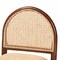 Bali & Pari Maryland Modern Bohemian Natural Rattan and Acacia Wood Counter Stool 243-13363-ZORO - alternate 4
